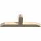 Ekena Millwork Portland Rough Sawn Timber Gable Bracket, Douglas Fir, 48"W x 16"H x 4"D x 4"F, 8/12 Pitch GBW048X16X0404POR00RDF - alternate 4